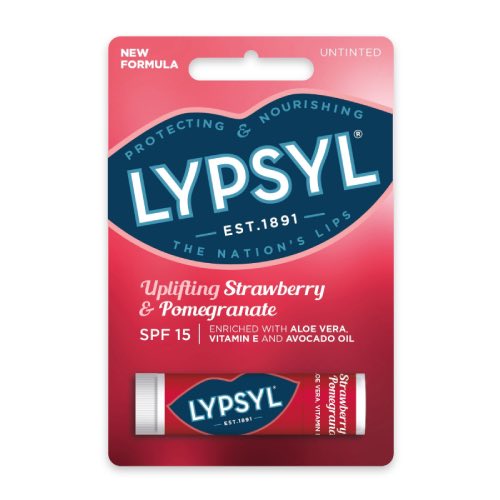 LYPSYL STRAWBERRY & POMEGRANATE CARDED 9s Main image