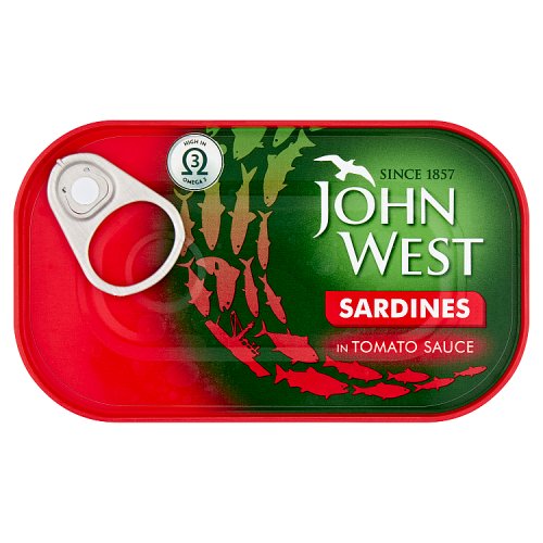 JOHN WEST SARDINES IN TOMATO 120g Main image