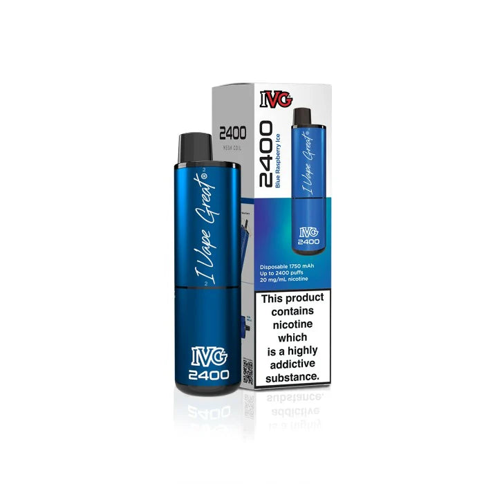 IVG 2400 Blueberry Raspberry Ice Bar 5 Pack
