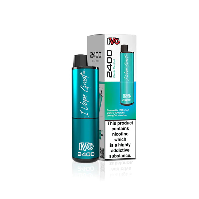 IVG 2400 CLASSIC MENTHOL (5) Main image