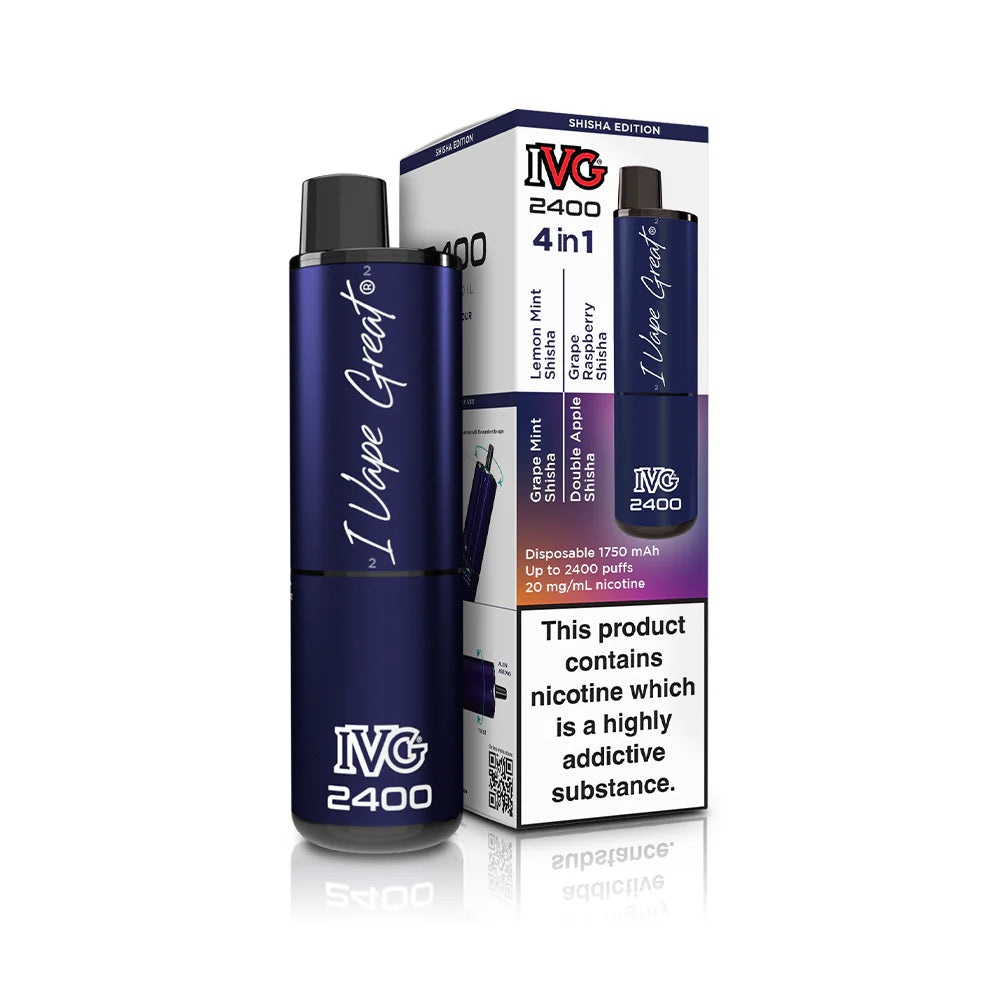 IVG 2400 4in1 Shisha Edition Bar 5 Pack Main image