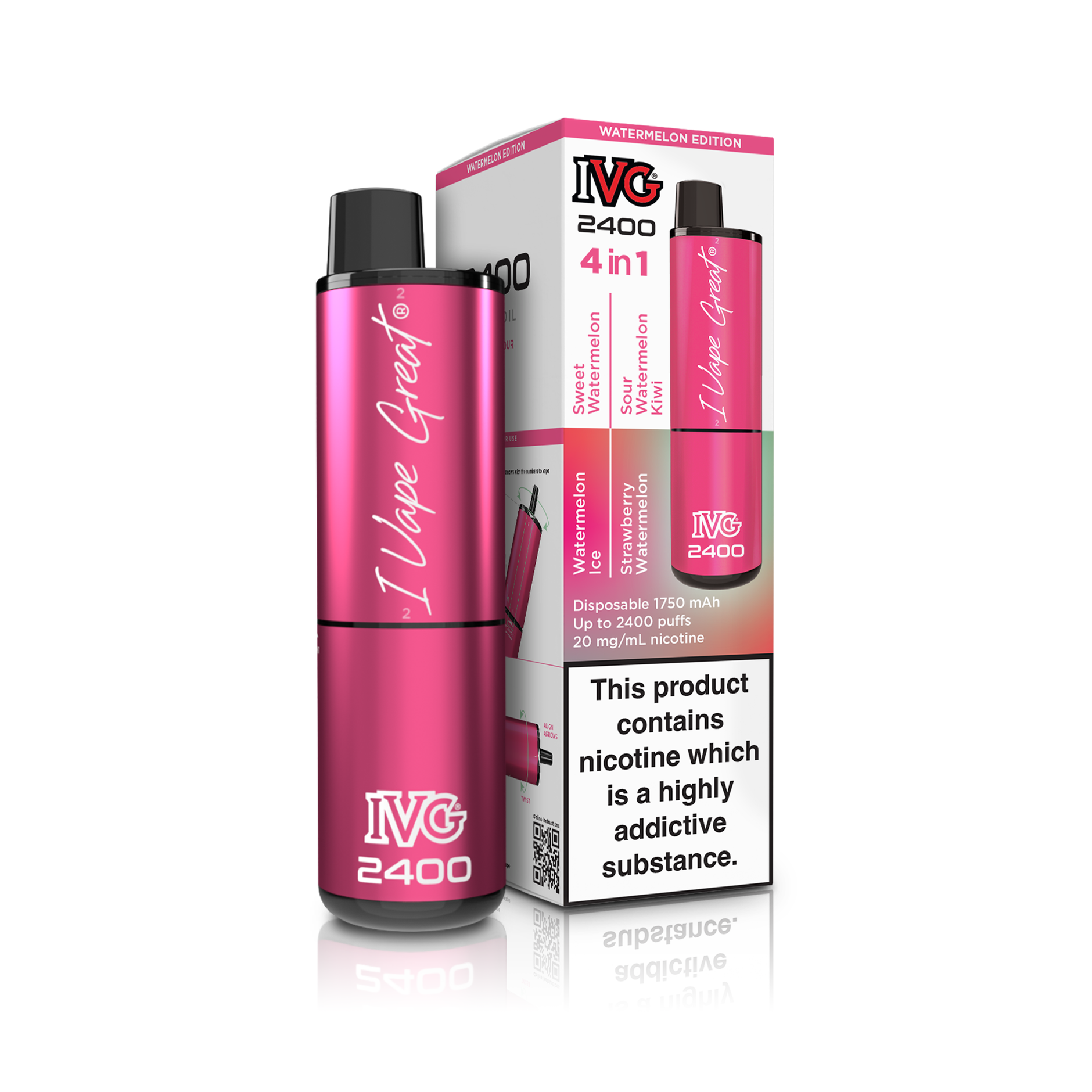 IVG 2400 4 IN 1 WATERMELON EDITION (5)
