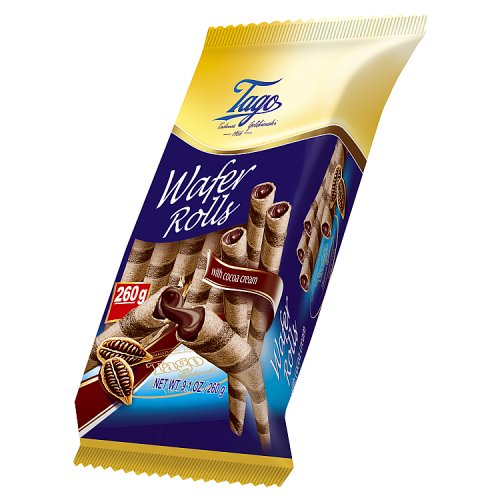 TAGO CHOCOLATE WAFER ROLLS 260G Main image