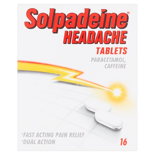 SOLPADEINE HEADACHE TABLETS 16s Main image