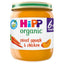 HIPP ORGANIC SWEET SQUASH & CHICK BABY JAR 6 MONTH 125g