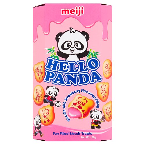 MEIJI HELLO PANDA STRAWBERRY 50g Main image