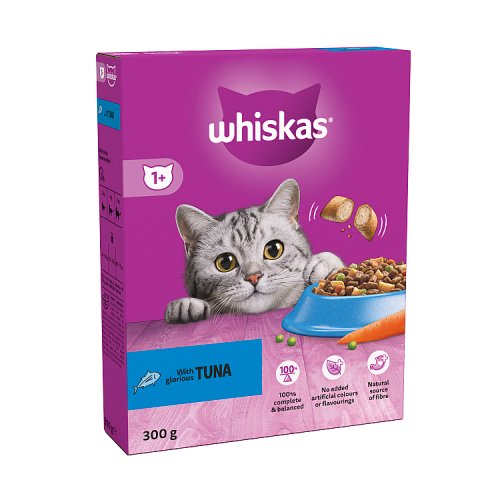 WHISKAS CAT COMPLETE DRY TUNA 300g
