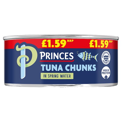 PRINCES TUNA CHUNKS IN SPRING WATER £1.59 145g Main image
