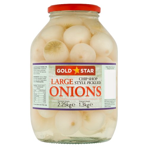 GOLD STAR LARGE CHIP SHOP ONIONS 2.27ltr Main image