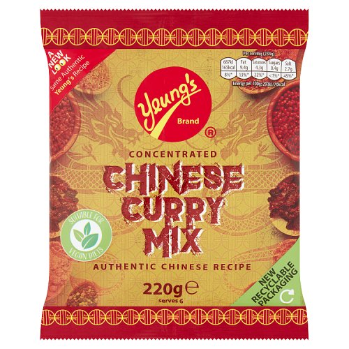YEUNGS CHINESE CURRY MIX 220g Main image