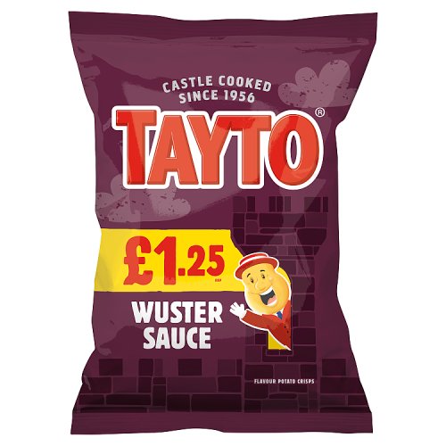 TAYTO WUSTER SAUCE £1.25 65g