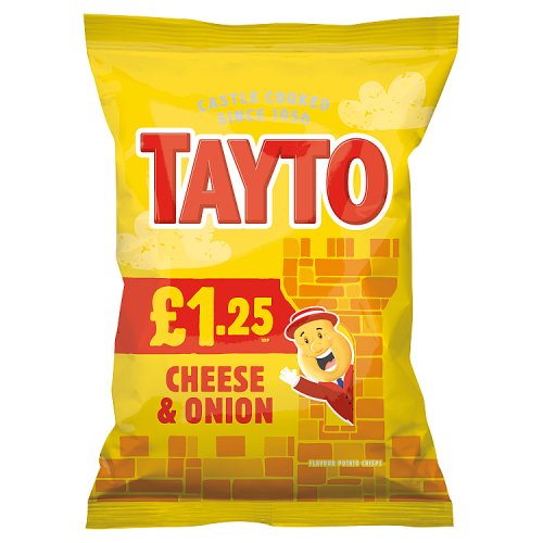 TAYTO CHEESE & ONION £1.25 65g