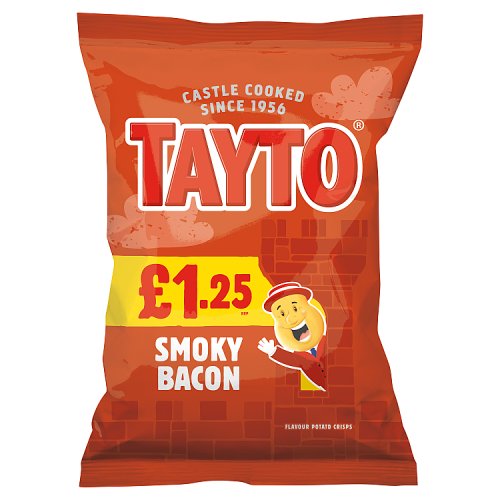 TAYTO SMOKY BACON £1.25 65g Main image