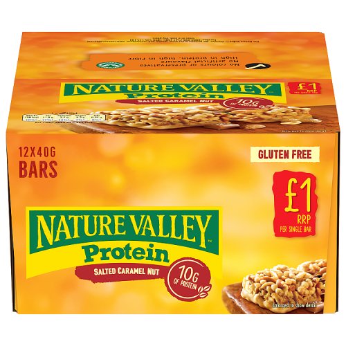 NATURE VALLEY PROTEIN SALTED CARAMEL NUT £1 40g