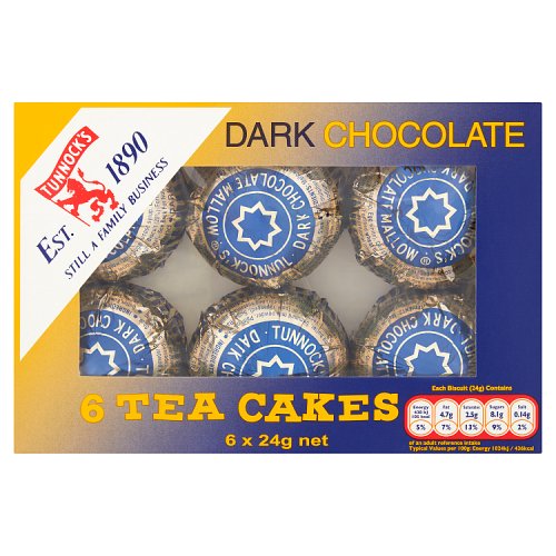 TUNNOCKS DARK TEACAKE [6 PACK] 6pk