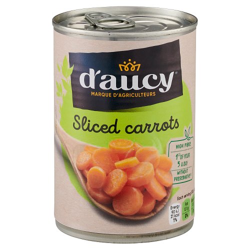 DAUCY SLICED CARROTS 400G Main image