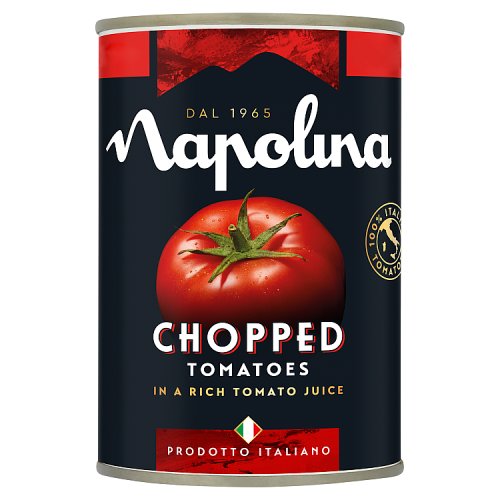 NAPOLINA CHOPPED TOMATOES £1.20 400G Main image