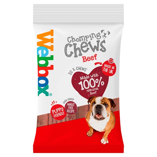 WEBBOX CHOMPING CHEWS BEEF 200g Main image