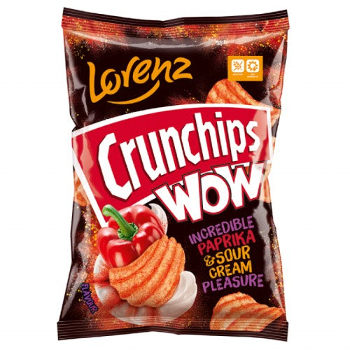 WOW PAPRIKA & SOUR CREAM 80g