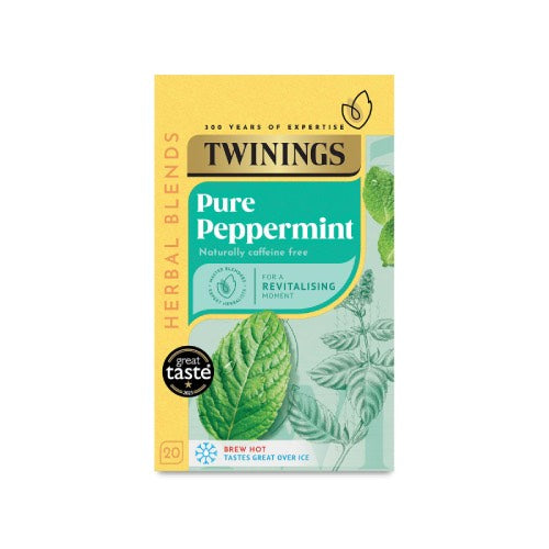TWININGS PURE PEPPERMINT 20s