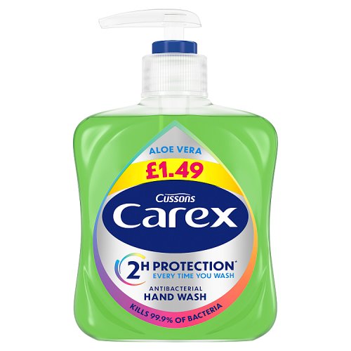 CAREX HANDWASH ALOE VERA £1.49 250ml Main image