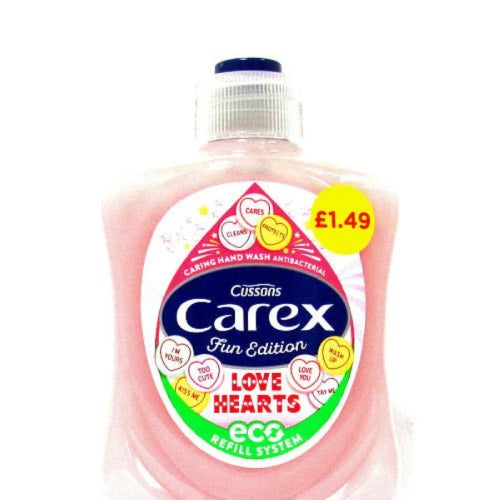 CAREX HANDWASH LOVE HEART £1.49 250ml Main image