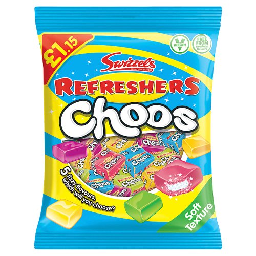 SWIZZELS REFRESHER CHOOS £1.15 115g
