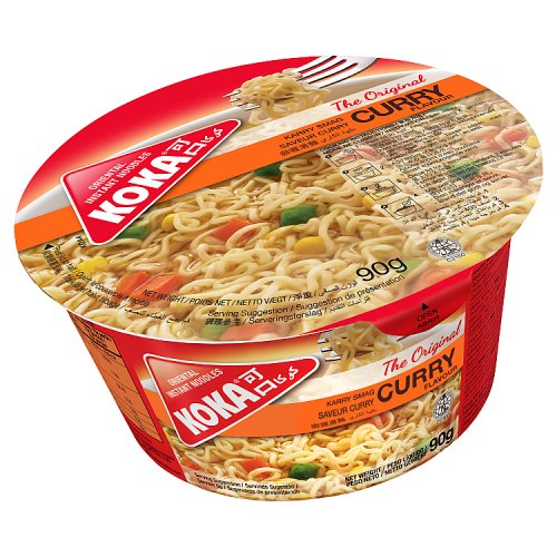 KOKA BOWL CURRY NOODLES 90g Main image