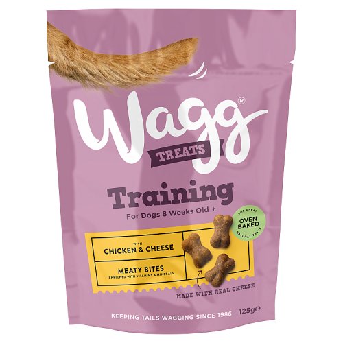 WAGG CHICKEN & CHEESE TREATS 125G