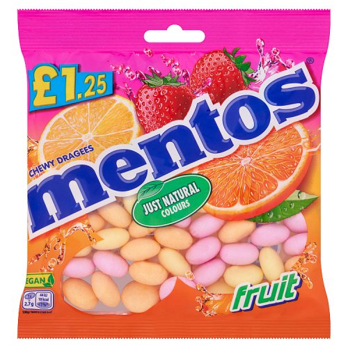 MENTOS FRUITS £1.25 135g Main image
