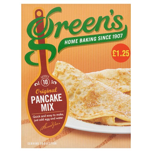 GREENS PANCAKE MIX £1.25 232G Main image
