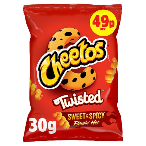 CHEETOS TWISTED FLAMING HOT 49P 30g