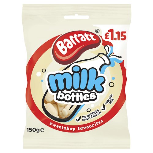 BARRATT MILK BOTTLES £1.15 150g Main image