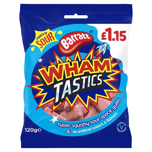 BARRATT WHAMTASTICS £1.15 120g Main image