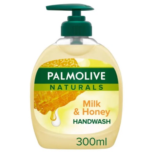 PALMOLIVE HAND WASH MILK & HONEY £1.25 300ML Main image