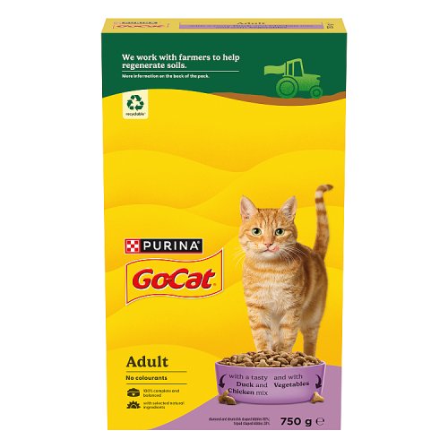 GO CAT CHICKEN AND DUCK 750g Main image