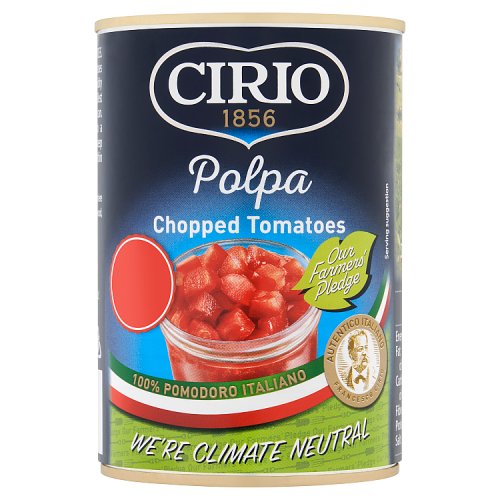 CIRIO CHOPPED TOMATOES £1.19 400g Main image