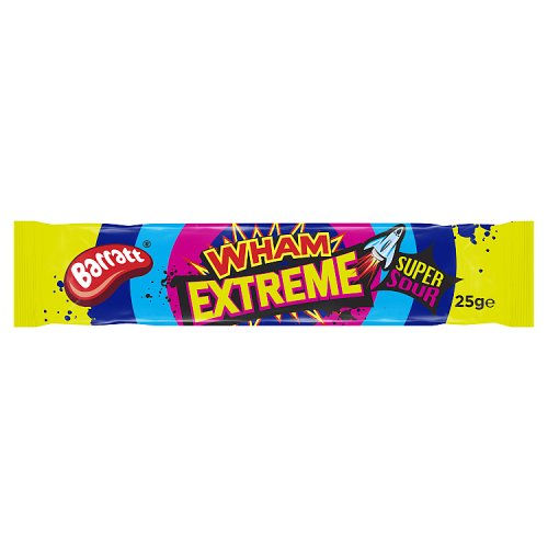 BARRATT WHAM EXTREME CHEW BAR 25g