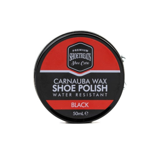 SHOE TREATS BLACK WAX SHOE POLISH 50ml