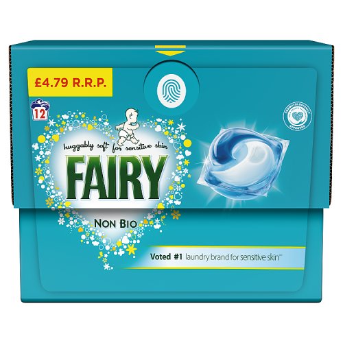FAIRY NON BIO PODS £4.79 12W 12s Main image