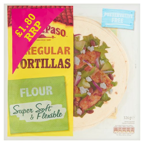 OLD EL PASO SOFT TORTILLAS 326g