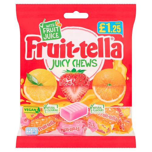 FRUITTELLA JUICY CHEWS VEGAN £1.25 135g Main image