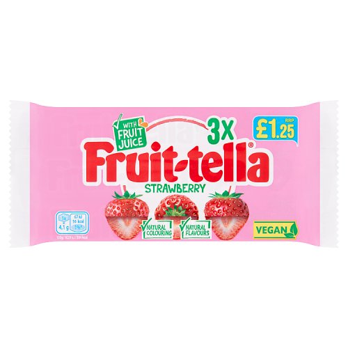 FRUITTELLA STRAWBERRY [3 PACK] 3pk