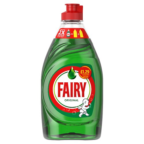 FAIRY WASHING UP LIQUID ORIGINAL £1.29 320ml Main image