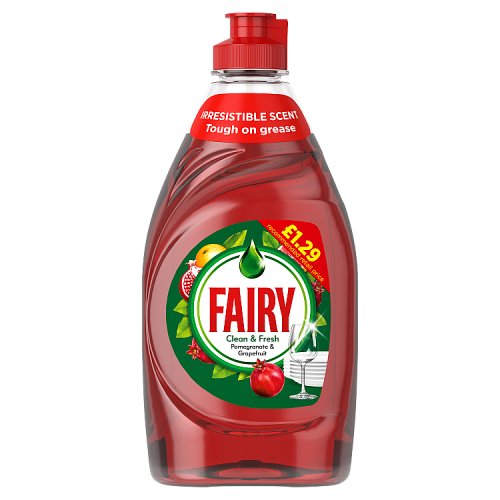 FAIRY WASHING UP LIQUID POMEGRANATE 320ml Main image