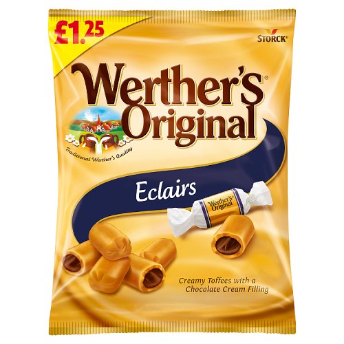 WERTHERS ECLAIRS £1.25 100g Main image