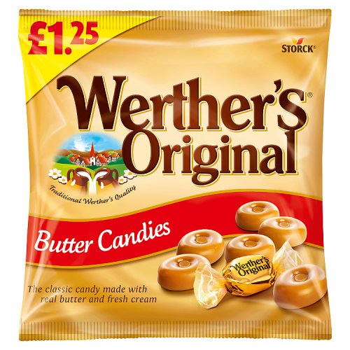 WERTHERS BUTTER CANDIES £1.25 110g