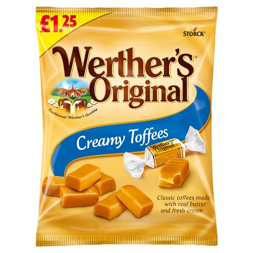 WERTHERS CREAMY TOFFEES £1.25 110g Main image