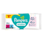 PAMPERS SENSITIVE BABY WIPES 52s