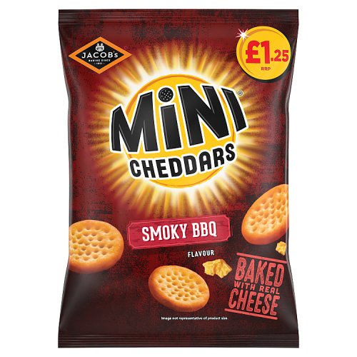 MINI CHEDDARS BARBEQUE £1.25 90g Main image